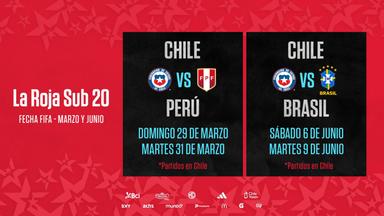 Federación de Fútbol de Chile oficializa los próximos rivales de La Roja Sub-20